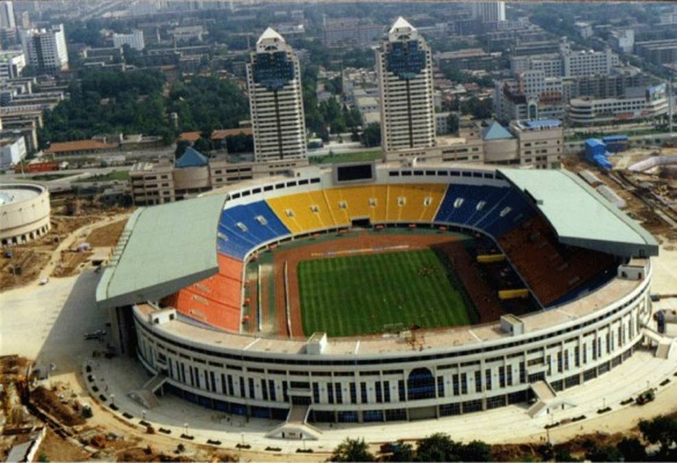 Honduras hace reconocimiento del estadio Shaanxi Sports Center
