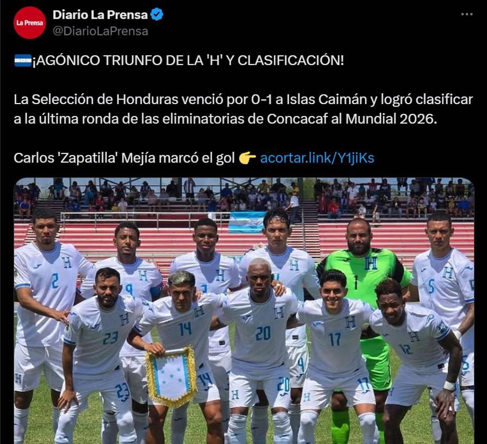 MisterChip, prensa nacional y extranjera cuestionan a Honduras tras vencer a Islas Caimán: el Mundial está lejos