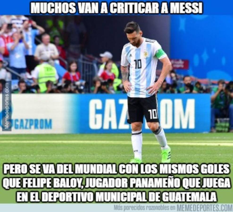 Mbappé aterroriza a Messi en los memes del Mundial de Rusia 2018  