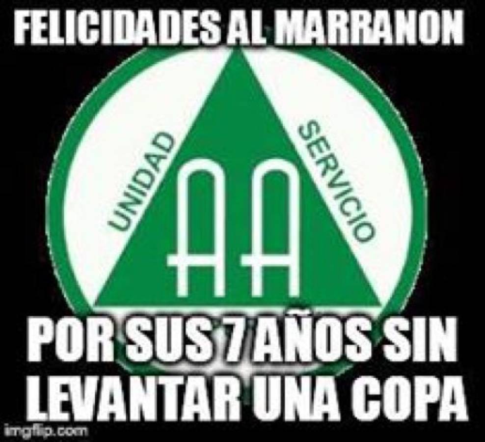 Crueles memes contra Marathón por su eliminación ante Real España