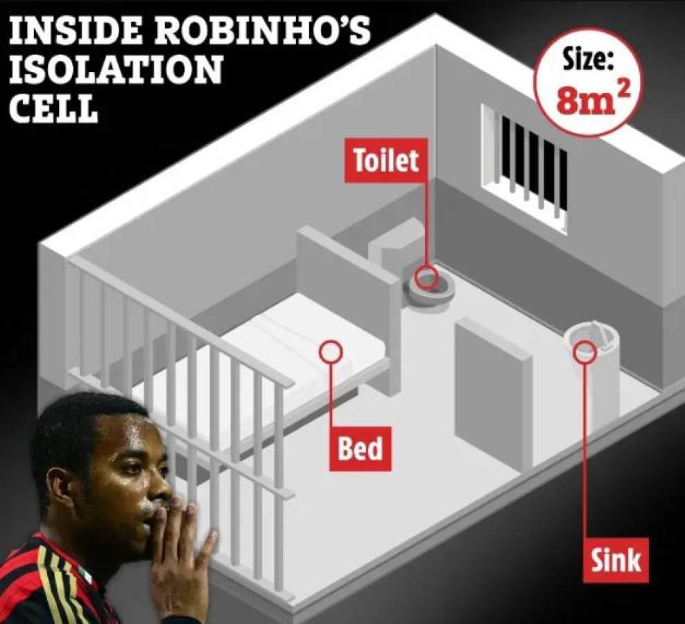 Así es la vida de Robinho en una cárcel de Brasil: asesinos célebres y un ‘Tinder’ especial