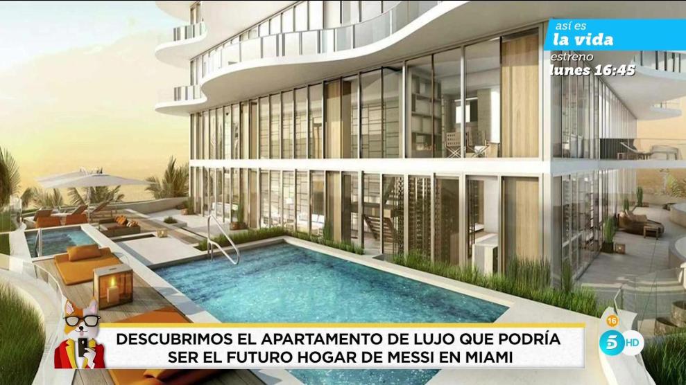 Así es por dentro el apartamento en que Messi vivirá en Miami: Vale 6 millones y tiene toda clase de lujos