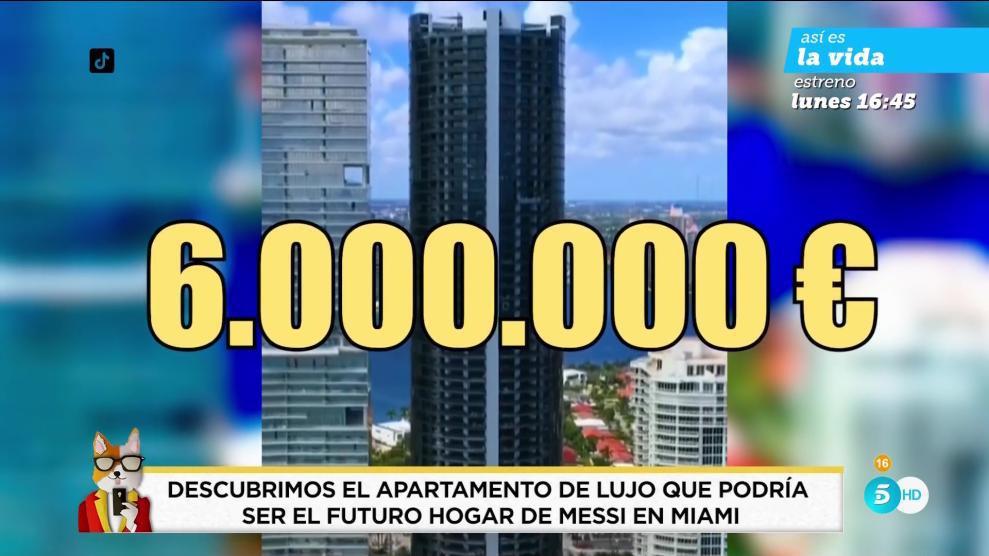 Así es por dentro el apartamento en que Messi vivirá en Miami: Vale 6 millones y tiene toda clase de lujos