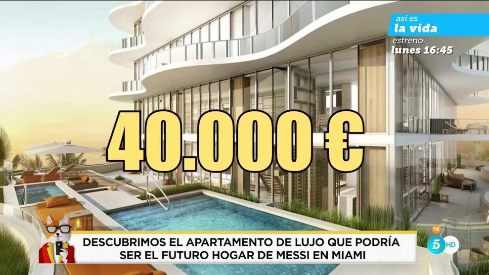 Así es por dentro el apartamento en que Messi vivirá en Miami: Vale 6 millones y tiene toda clase de lujos