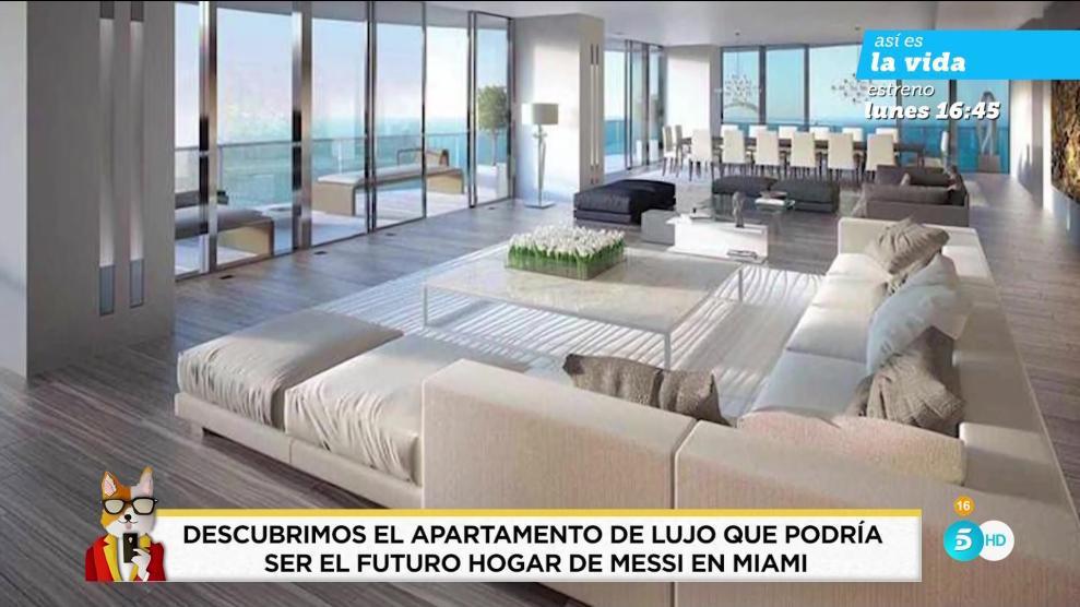 Así es por dentro el apartamento en que Messi vivirá en Miami: Vale 6 millones y tiene toda clase de lujos