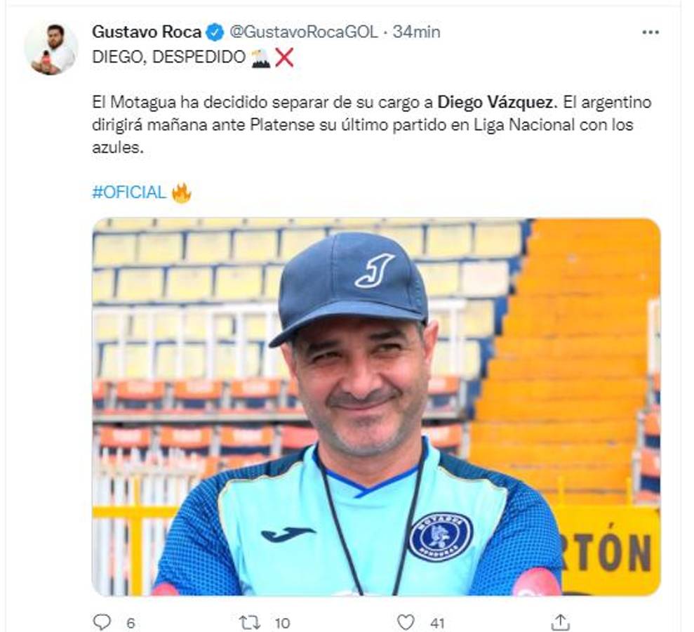 ¡Uno pide reconocimiento en el Nacional! La reacción de periodistas y aficionados tras la salida de Diego Vázquez de Motagua
