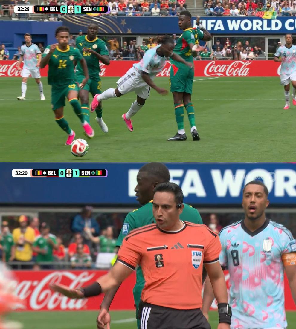 Las polémicas que señalan a Saíd Martínez en la histórica remontada de Bélgica ante Senegal