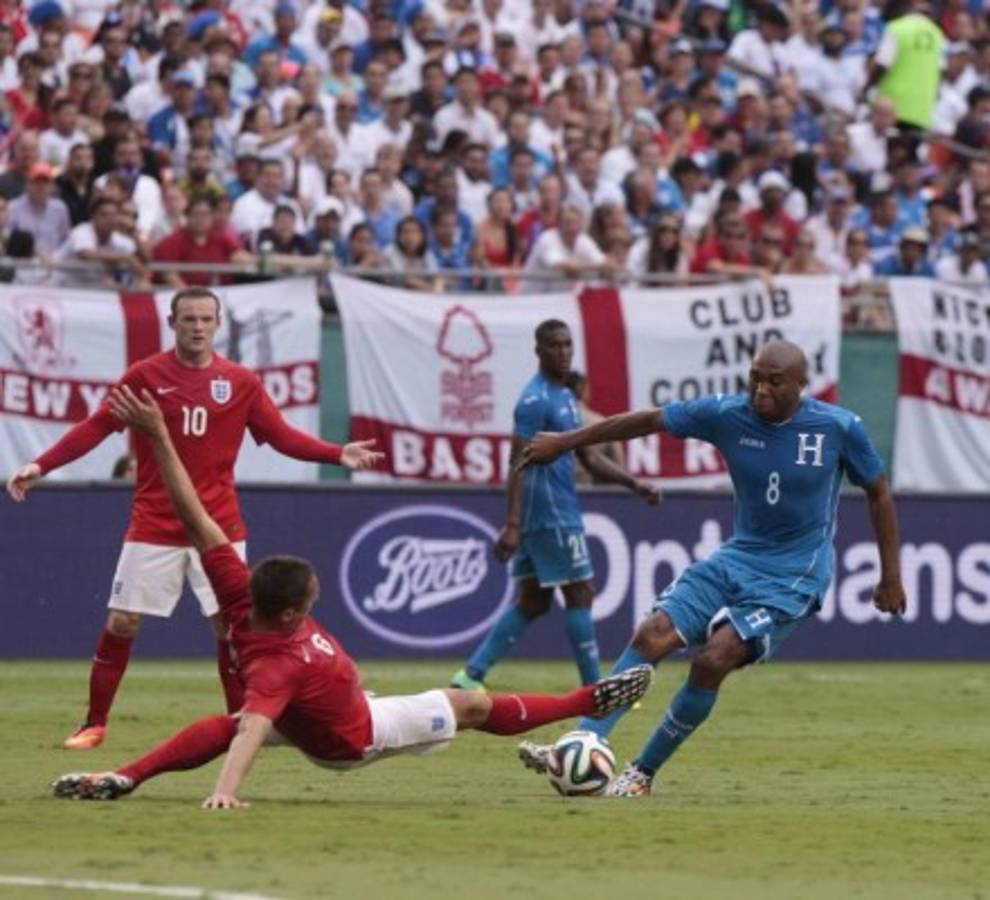 ¡Qué figuras! El amistoso de lujo de la Selección de Honduras hace 6 años: Ante Inglaterra en Miami