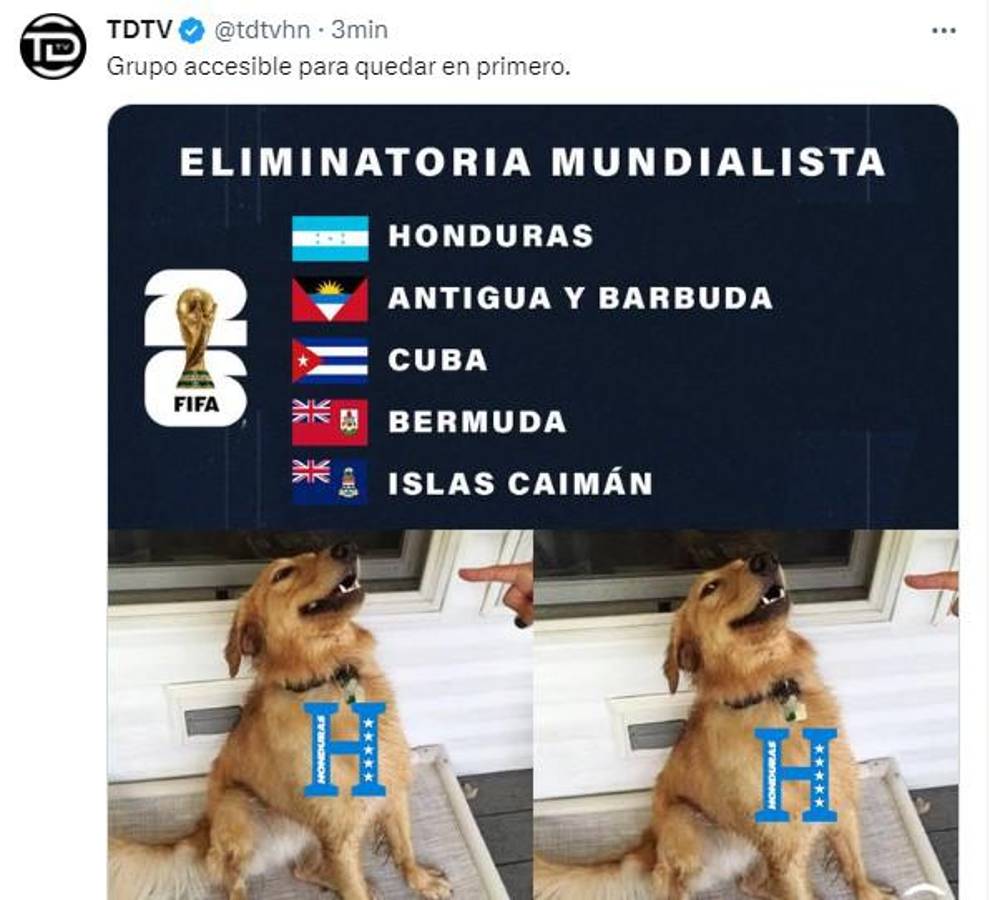 Así reacciona la prensa de Honduras tras conocer los rivales en la eliminatoria del Mundial 2026: “Regalito”