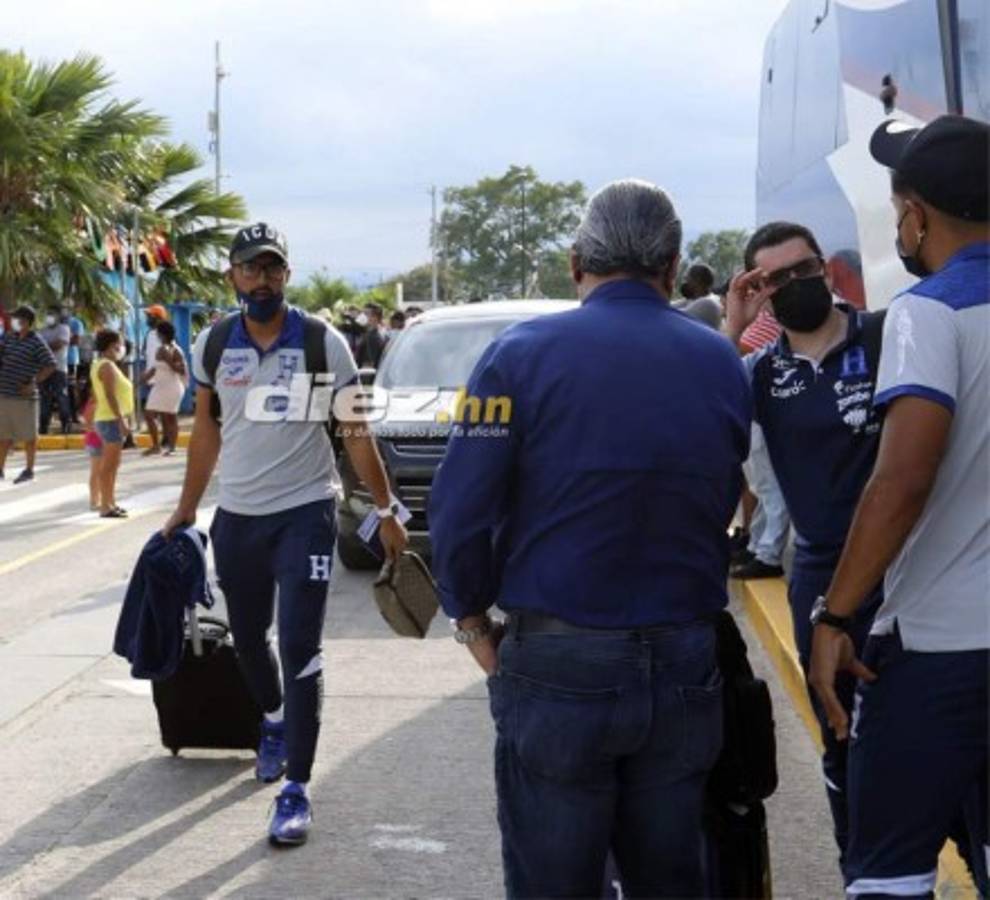 Fotos: Así fue regreso de la Selección de Honduras tras la amarga derrota sufrida en Costa Rica