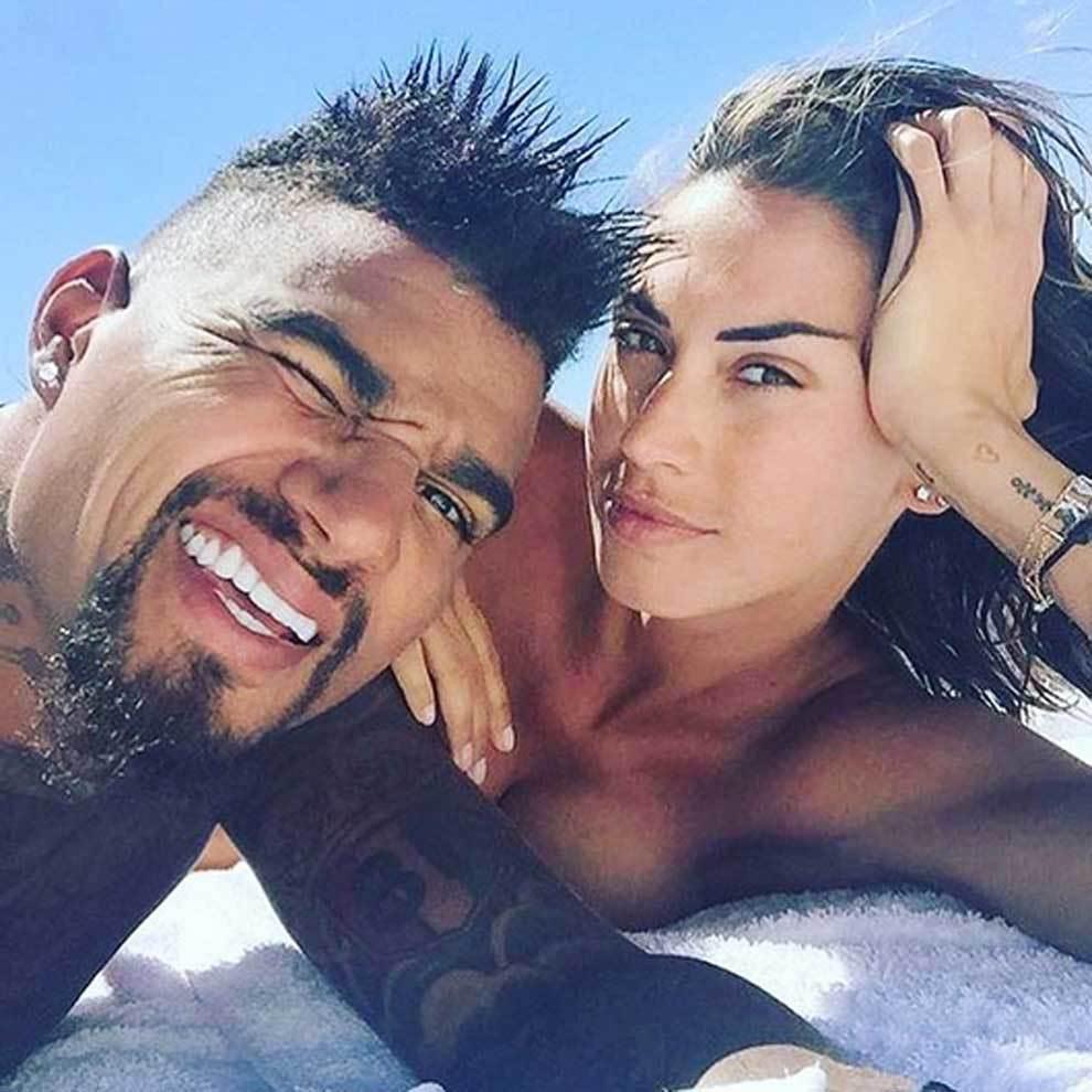 Melissa Satta se olvida de Kevin-Prince Boateng y empieza a salir con otro famoso deportista; así fueron captados en Italia