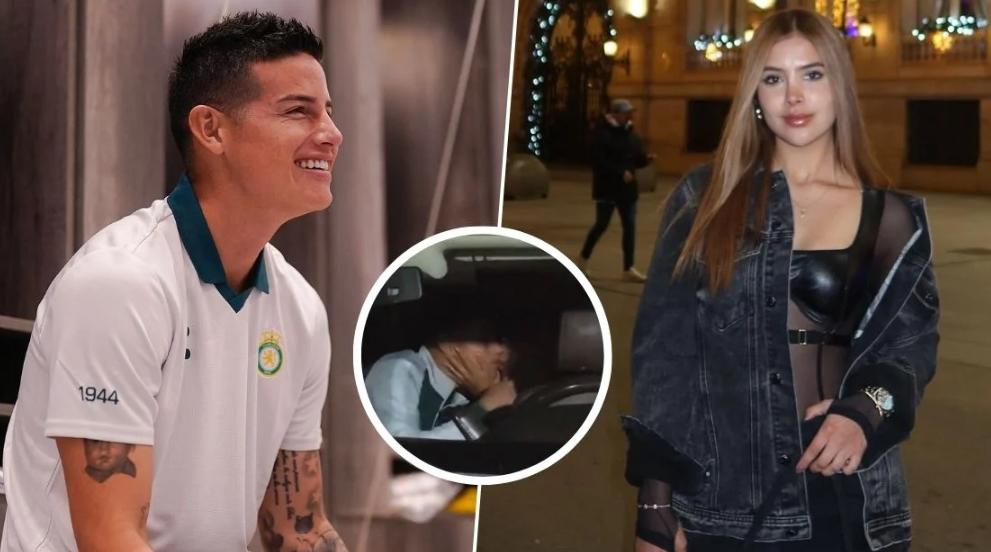 James Rodríguez sorprende con su nueva novia: 12 años menor y así fueron captados tras partido de León