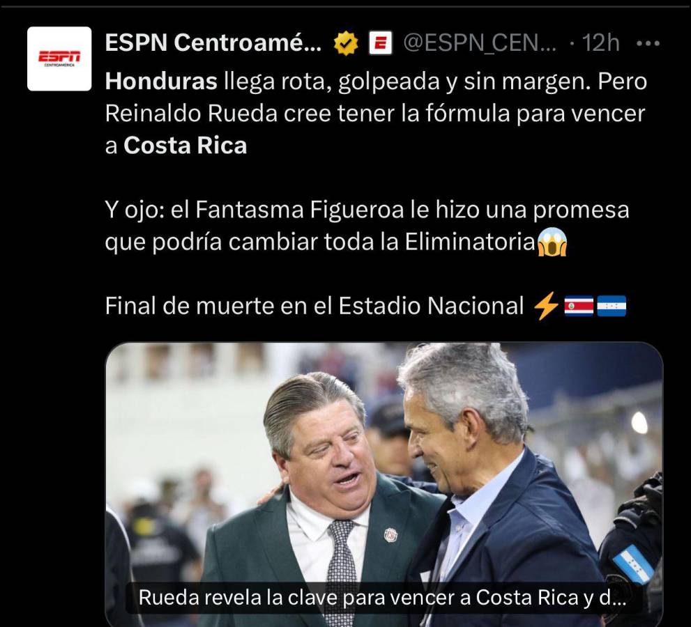 Periodista de Panamá se burla de Honduras y la prensa se ilusiona con la H: Con el ánimo golpeado, pero con la ilusión intacta”