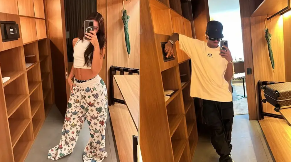 La foto que desató los rumores del romance entre Key Alves y Vinicius.