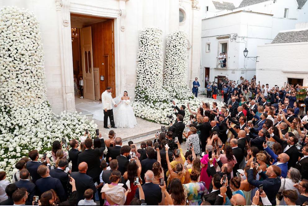 Así fue la boda de Donnarumma: Haaland de Vikingo y el precio que se pagó