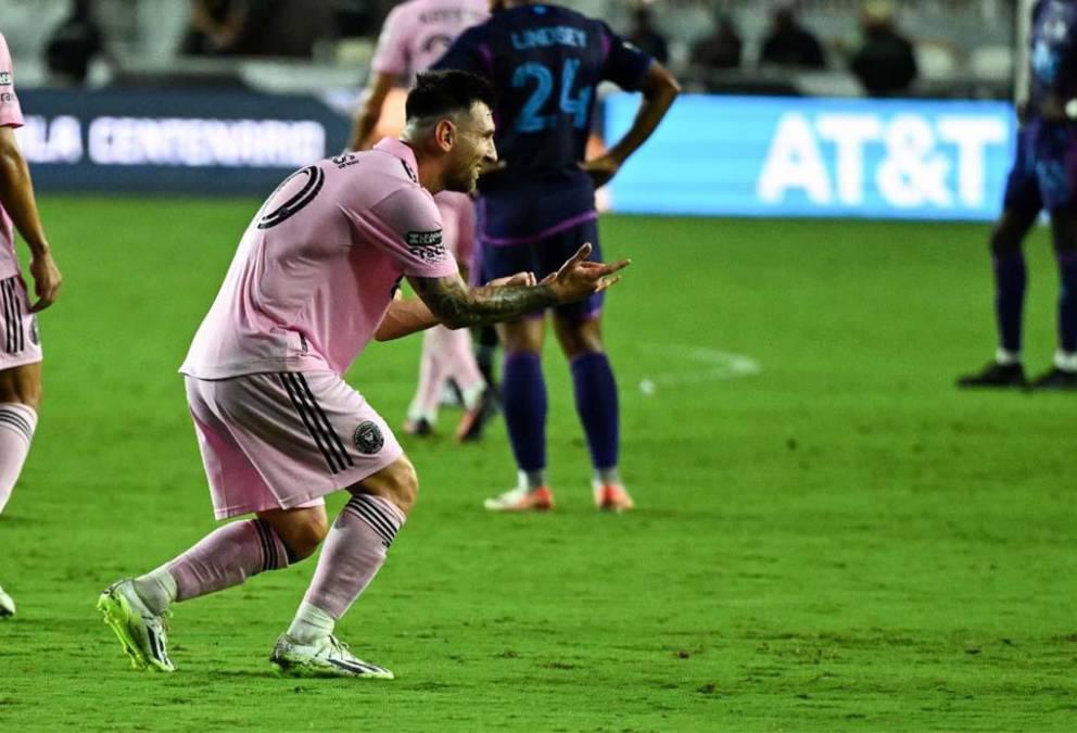 El gesto de Messi con la hija de Beckham, el invitado especial y la otra celebración de Marvel con el Inter de Miami