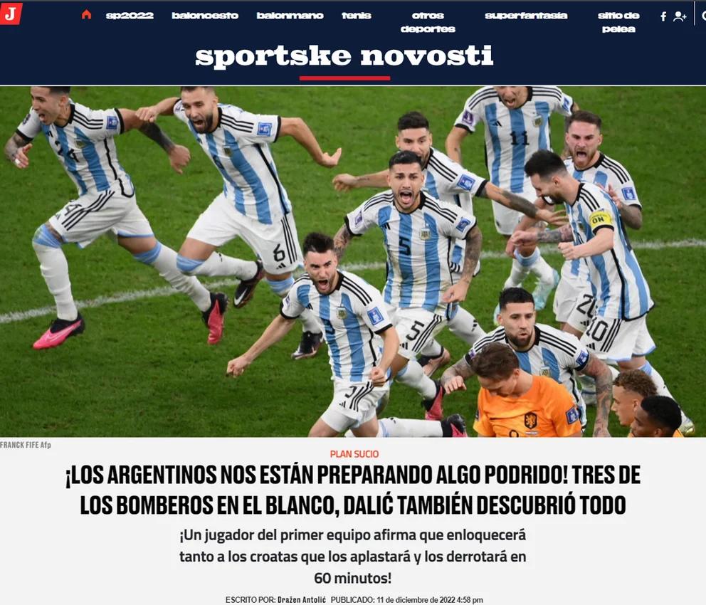 El “plan sucio” de Argentina fue publicado por el periodista croata Dražen Antolić.