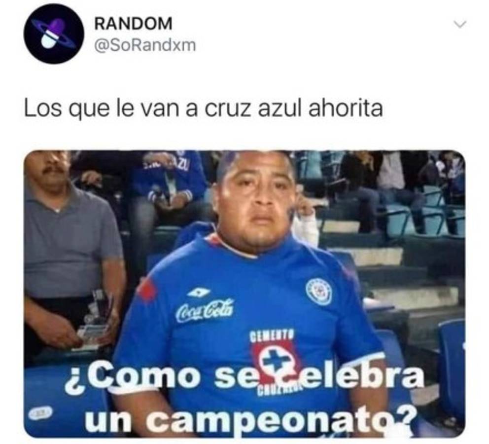 Los memes destrozan al campeón Cruz Azul por el título de la Copa por México