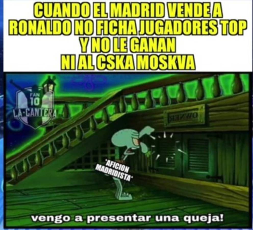 MEMES: Destruyen al Real Madrid tras ser goleados por el CSKA en la Champions
