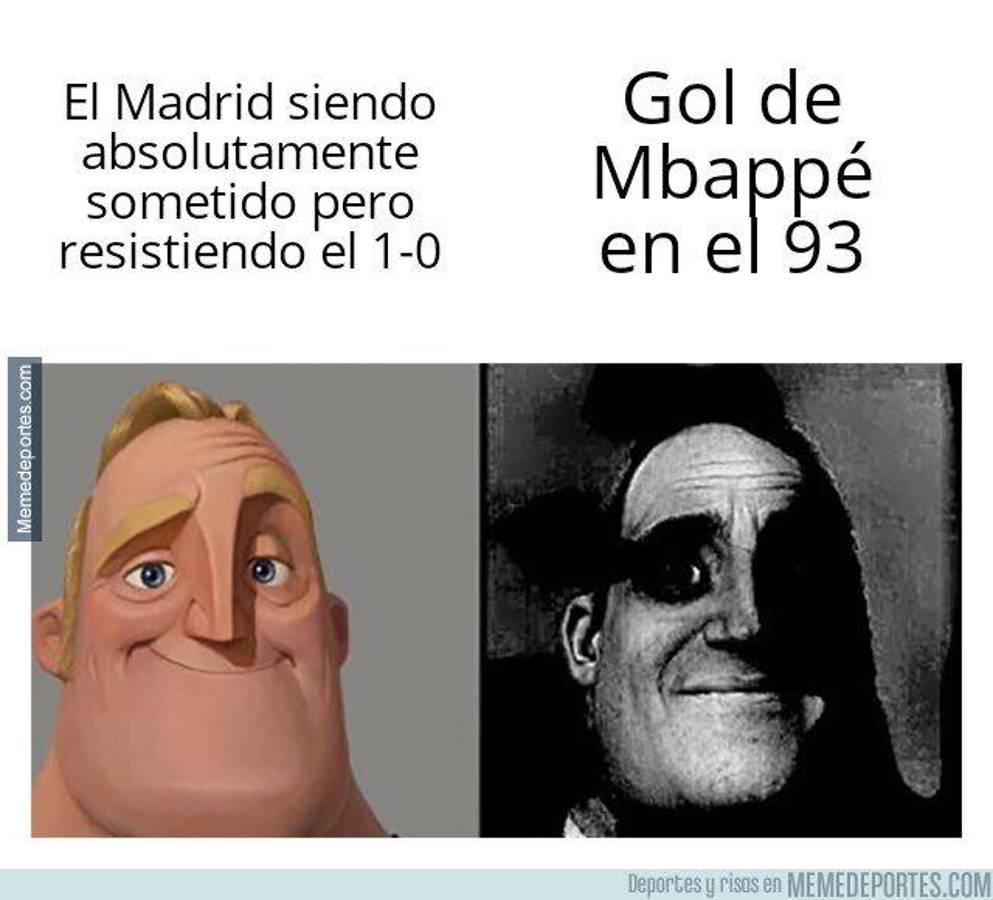 Los memes del triunfo del PSG ante Real Madrid en Champions con Messi y Mbappé de protagonistas