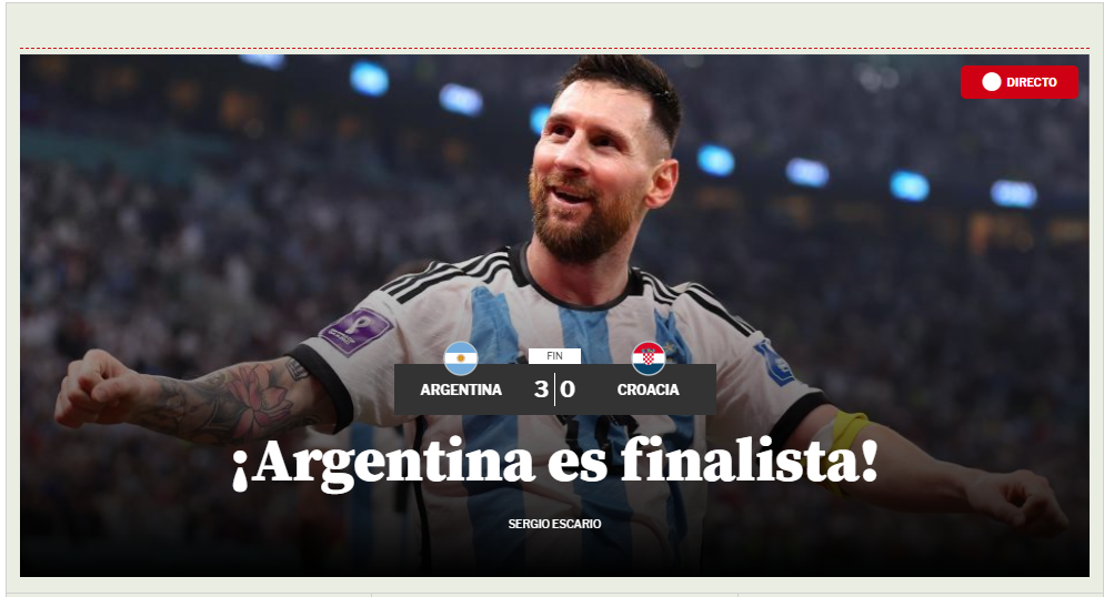 El mundo rendido ante “un marciano llamado Messi”: medios piden “vestir” a Leo tras exhibirse en el Argentina - Croacia