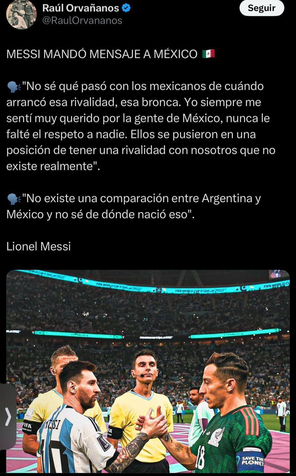 Odiado juegan en galaxias distintas: la reacción de Faitelson y la prensa mexicana tras las palabras de Messi