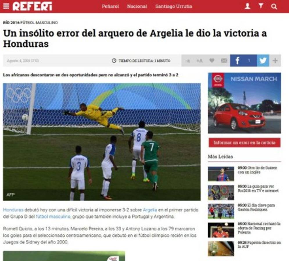 Prensa internacional sobre Honduras: 'No era necesario sufrir tanto'