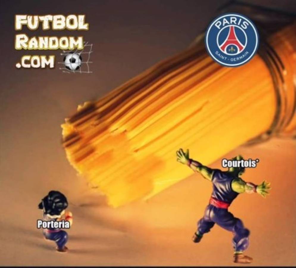 Los memes hacen pedazos al Real Madrid y a Courtois tras el baile que les dio el PSG