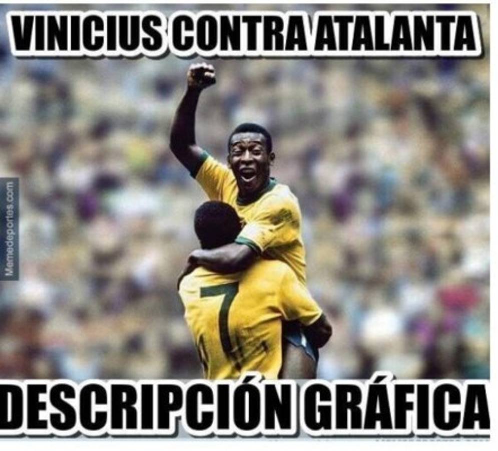 Benzema, Vinicius y Real Madrid, protagonistas de los memes tras eliminar al Atalanta de la Champions