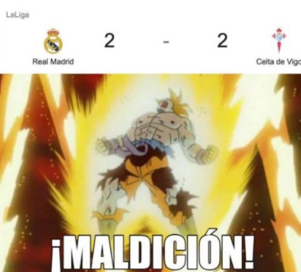 Real Madrid, víctima de los memes tras el empate ante el Celta en el Bernabéu