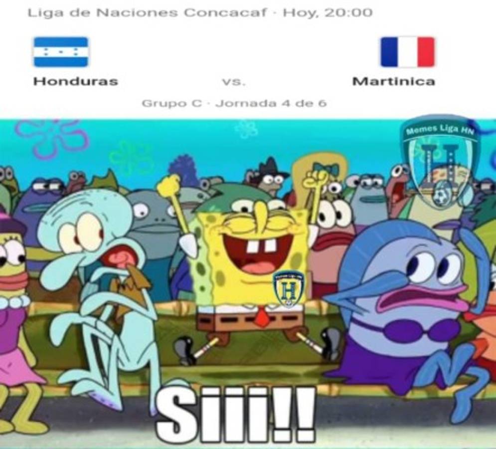 ¡Imperdibles! Los crueles memes que dejó el triunfo de Honduras por 1-0 ante Martinica