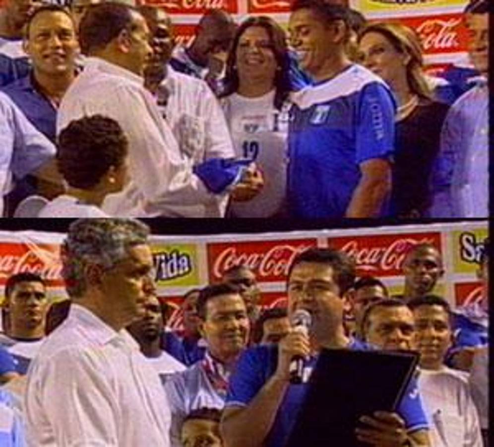 Juicio de JOH: La foto en el Mundial de Sudáfrica 2010 que compromete al expresidente de Honduras