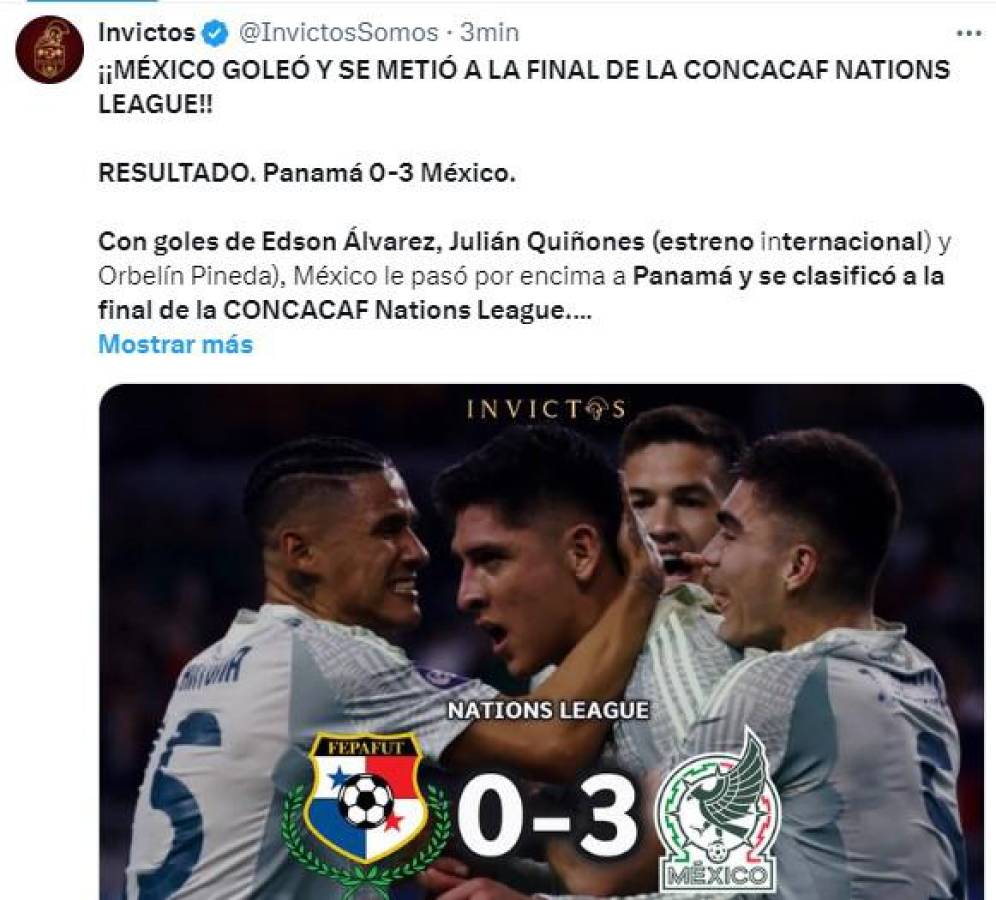 Lo que dice la prensa sobre la goleada de México a Panamá ¿Cómo califican la derrota los medios canaleros?