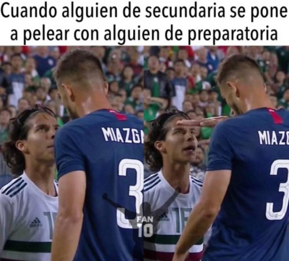 Los memes se burlan de México tras perder ante Estados Unidos