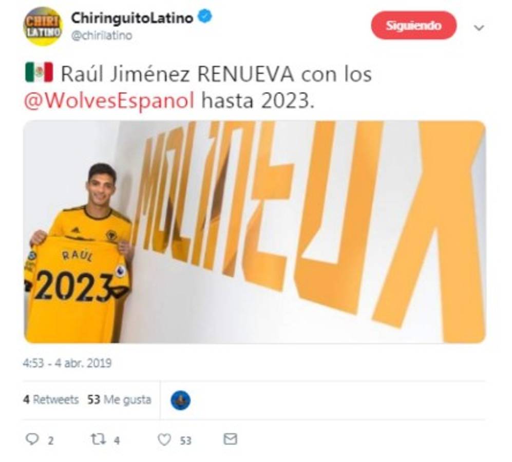 Lo que dice la prensa mundial sobre el fichaje de Raúl Jiménez: 'Histórico'