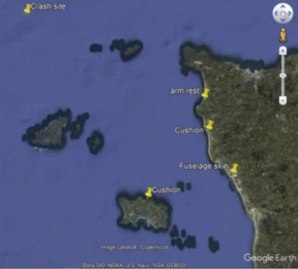 Caso Emiliano Sala: Revelan nuevas fotos de cómo quedó la aeronave del argentino bajó el mar  