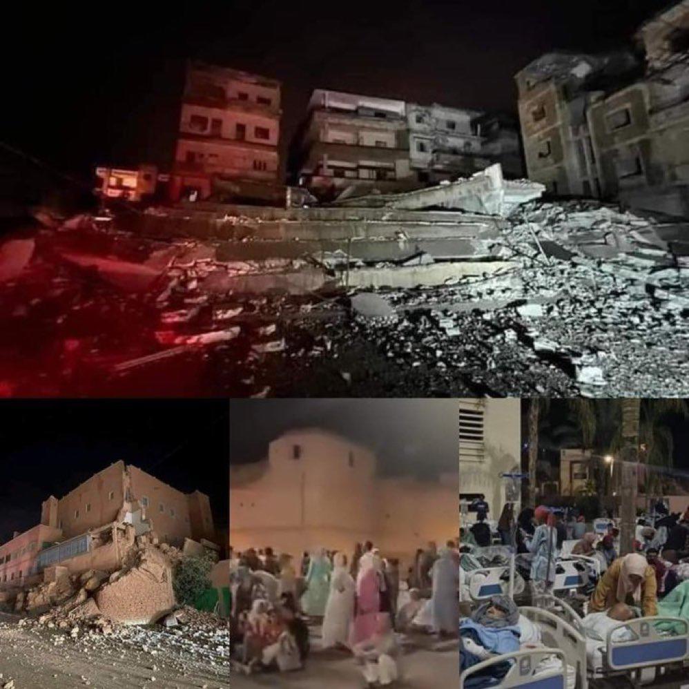 Desgarradoras imágenes: Así fue el terremoto de magnitud 7 que destruyó parte de Marruecos y que dejó más de mil muertos