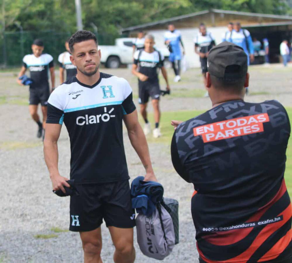 Legionario volvió a casa, la selfie de Rueda, centrados en Haití y Nicaragua en la eliminatoria: así se vivió el entreno de la Selección de Honduras
