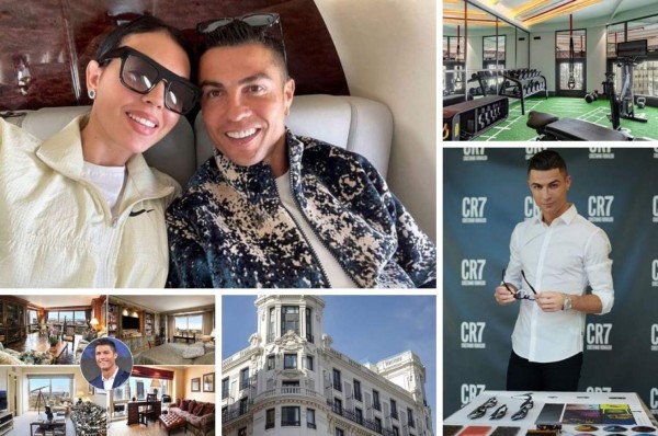 Desvelan nuevos detalles del patrimonio de Cristiano Ronaldo y Georgina: Casas, relojes, autos