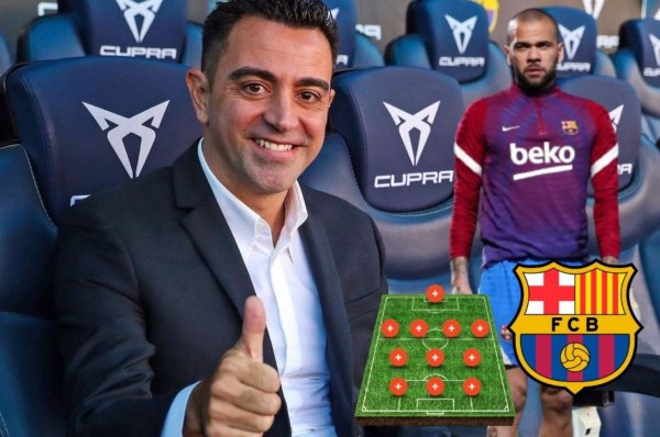 El 11 soñado de Xavi Hernández en el Barcelona en 2022 con los fichajes; dos cracks regresarán