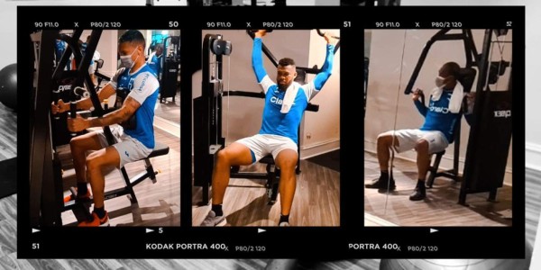 Trabajo de gimnasio y dos futbolistas de la 'H' entre 'algodones': así comenzó el día para la Selección de Honduras