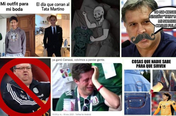 '¡Que se largue ya!' Los memes destrozan a México y al Tata Martino tras una nueva derrota ante Canadá