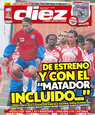 De estreno y con el Matador incluido