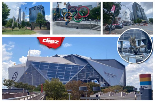 ¡Clima, parques y estadio! Así es Atlanta, la ciudad que albergará el amistoso Honduras vs. México