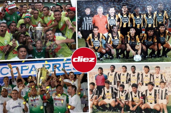 ¡Campeones! Conocé a los únicos 7 equipos campeones de Copa en Honduras