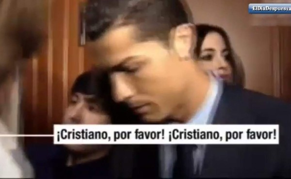 VIDEO: Lo que no se vio de Cristiano en la gala de la Liga de España