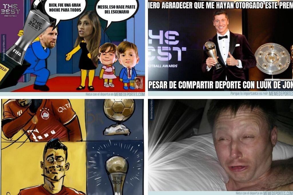 Los memes que no has visto de los Premios The Best donde no perdonan a Messi ni a Cristiano Ronaldo