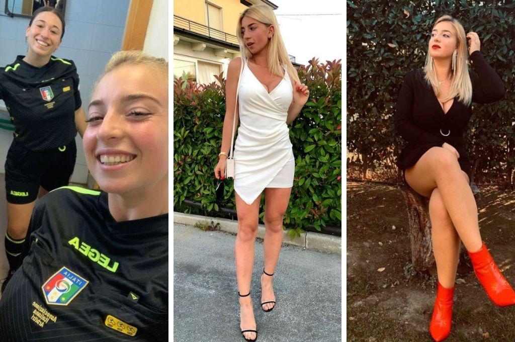Escándalo: Diana Di Meo, la bella árbitro italiana a la que le han filtrado  fotos y