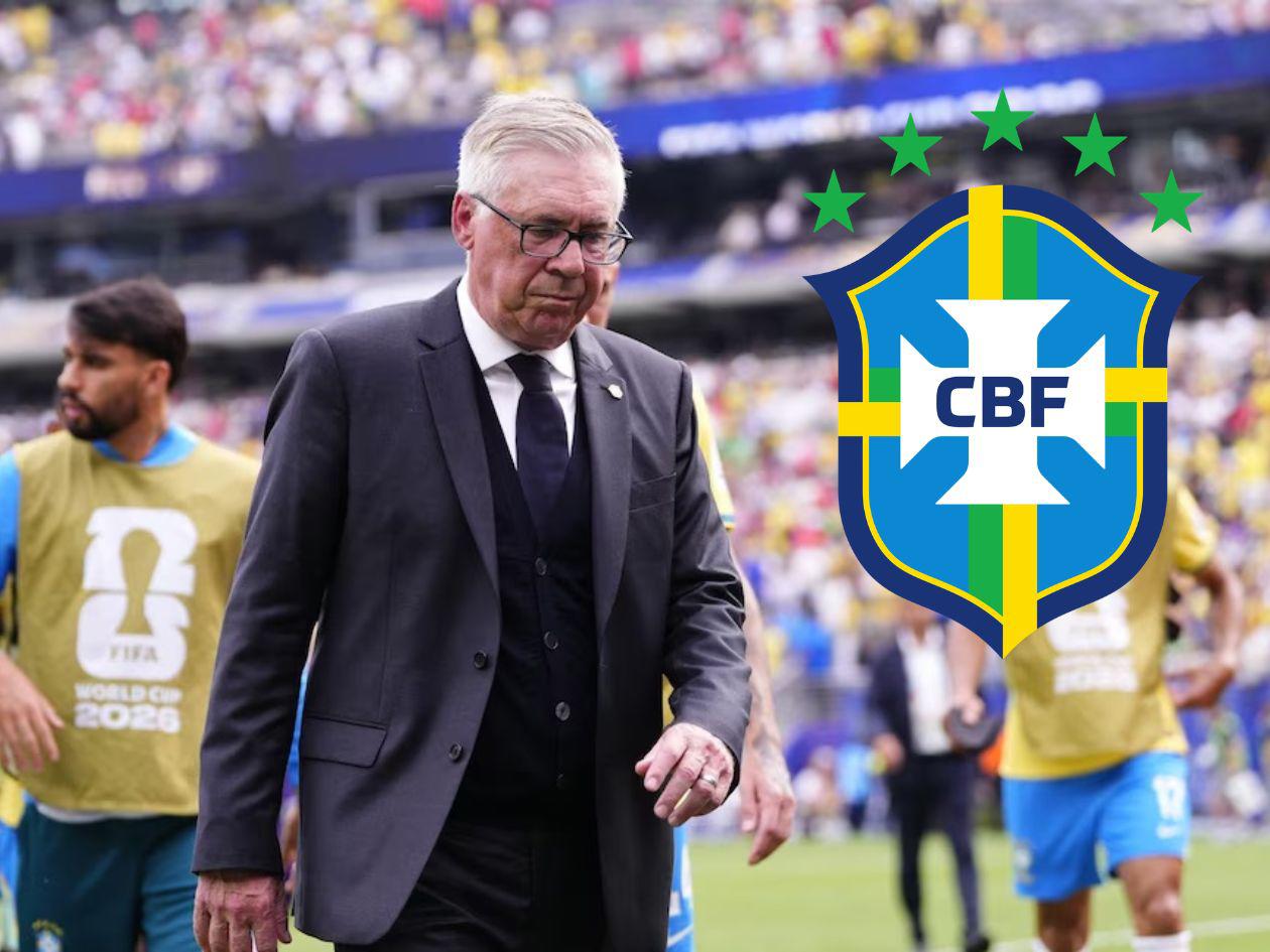 Ancelotti en el banquillo: Brasil se arma para el próximo Mundial