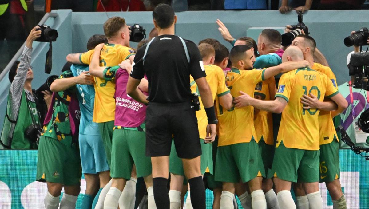 ¡Australia eliminó a Dinamarca y avanza por segunda vez en su historia a los octavos de final del Mundial!
